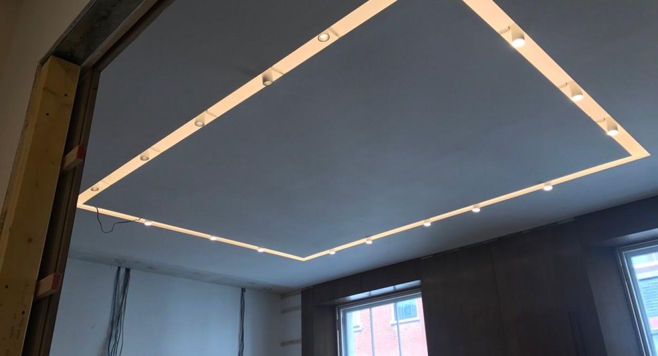 Internal Lighting Installation - Safe Check Electrical, Milton Keynes